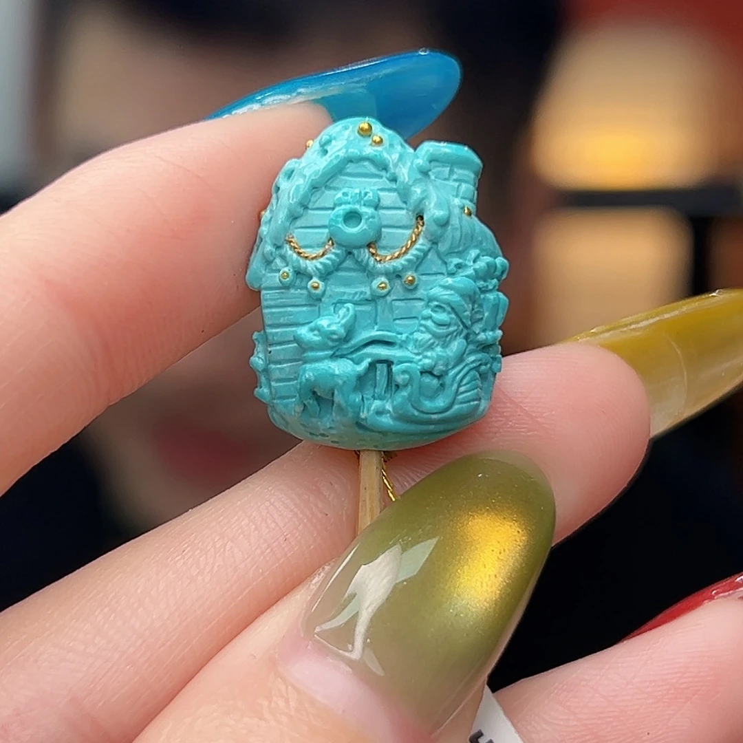 绿松石未镶嵌珠宝奇石