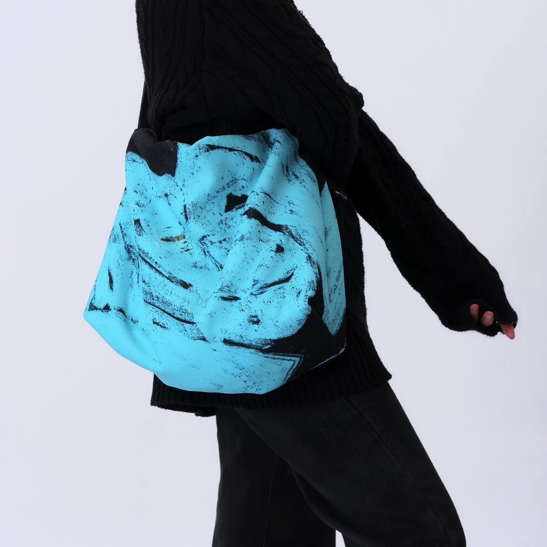 无则艺【宽肩带】长臂猿宽肩带原创印花多用男女通用宽肩带斜挎包