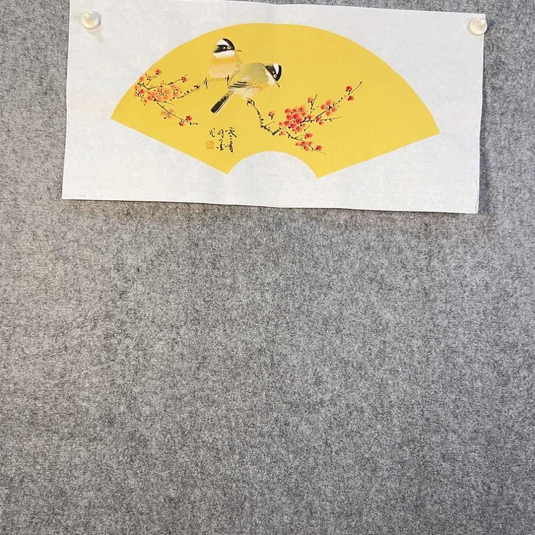 国画653 花鸟在此处飞翔也不太可能