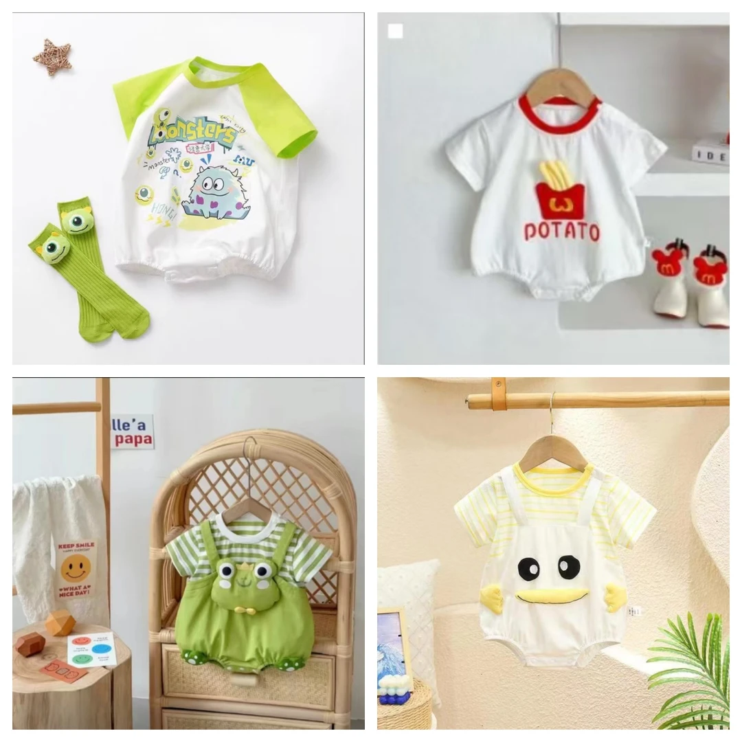 【包屁衣】夏季可爱宝宝必备包屁衣组合