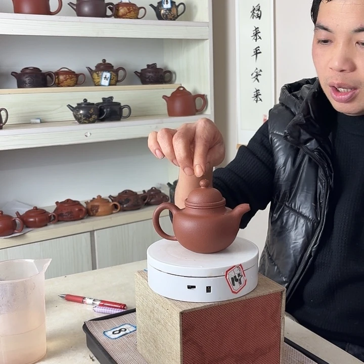 紫砂茶壶宜兴原矿紫砂茶壶容量180cc