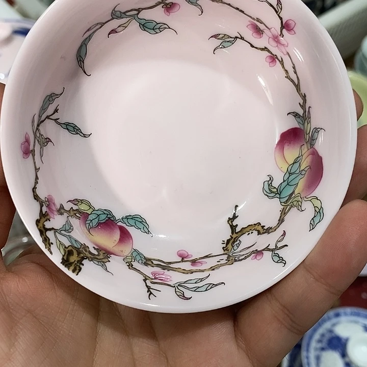 摆件陶景德镇陶瓷主人杯2456