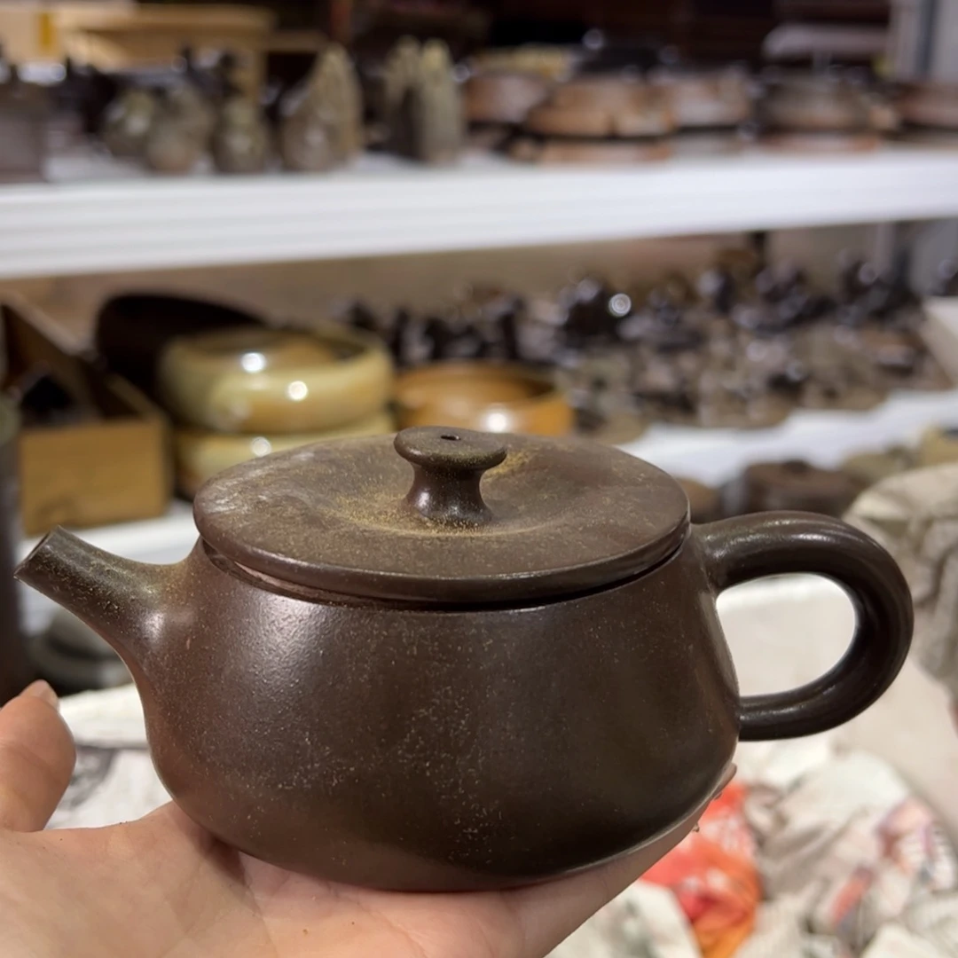 贵台龙窑柴烧茶壶79