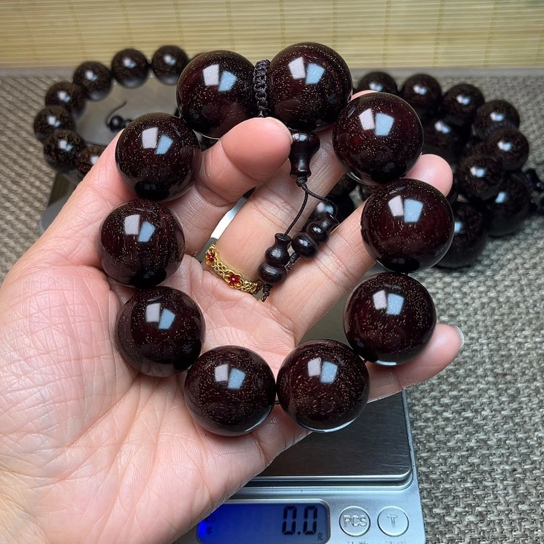 檀香紫檀（小叶紫檀）2.5 10颗 满星