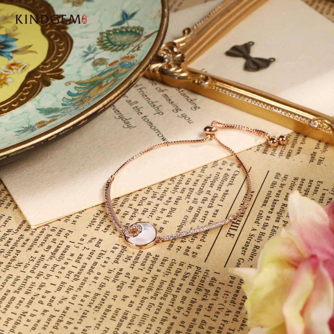 铜合金锆石手链 轻奢精致小众高级感手链 AP38XIPC-28211