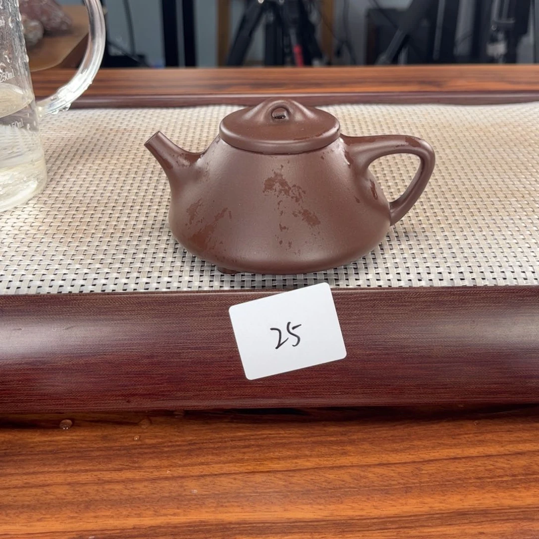 紫砂茶壶G****y微瑕 2.6-25 老紫泥 石瓢180