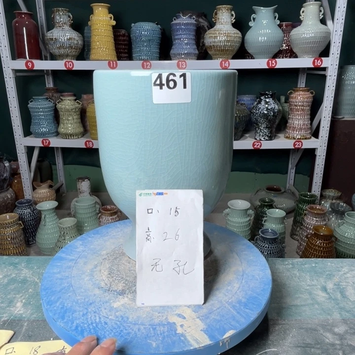 陶景德镇陶瓷花盆花器461