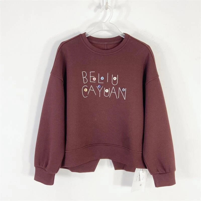 【77衣橱】KS4061秋冬装精品女装卫衣【红人上新】