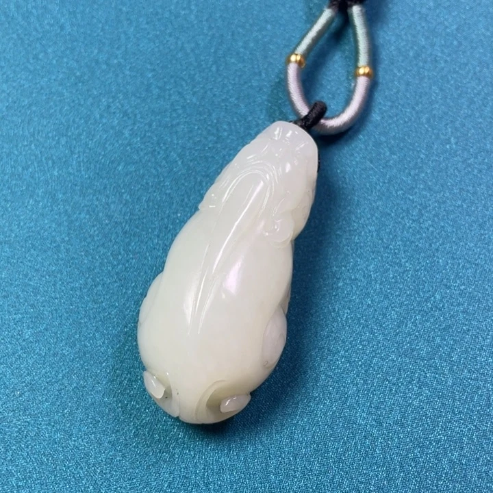 和田玉吊坠(不含链)未镶嵌