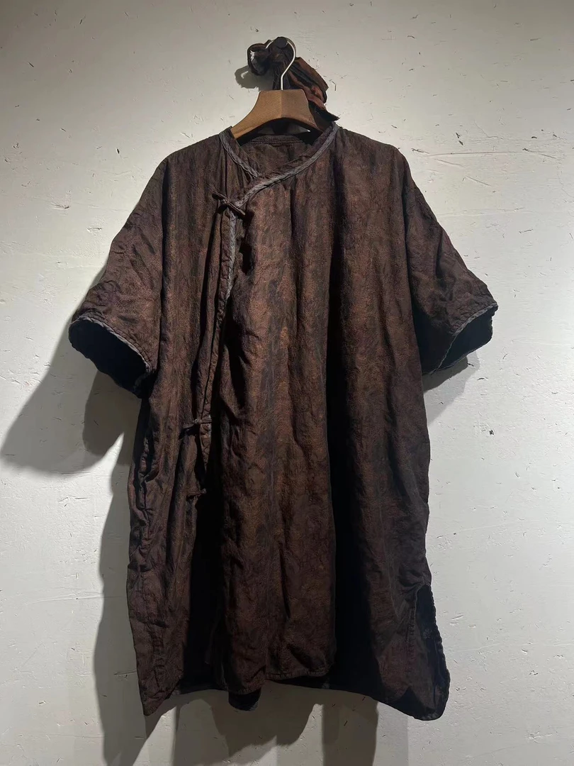 冬冬分享《衣路走来》632亚麻袍子