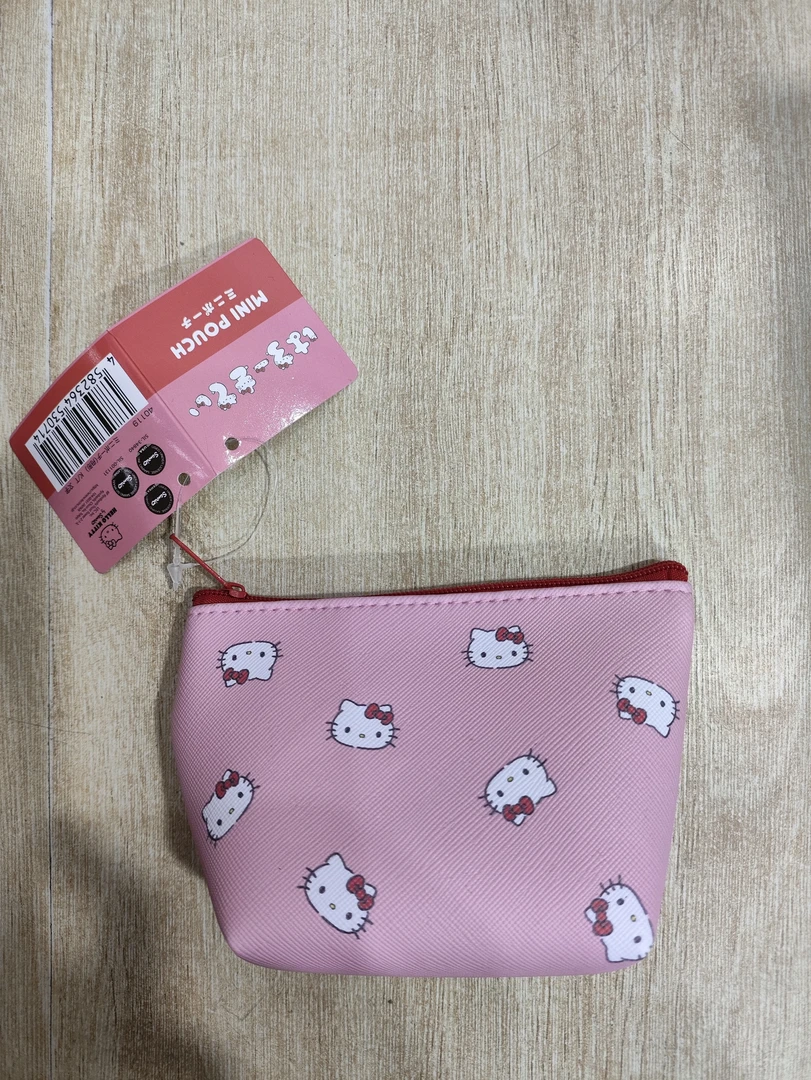 Chiikawa【三丽鸥】凯蒂猫简约风收纳手拿包