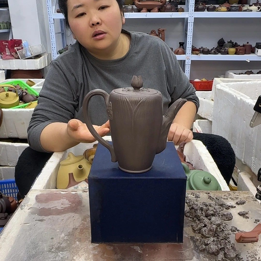 紫砂茶壶宜兴紫砂瑕疵处理