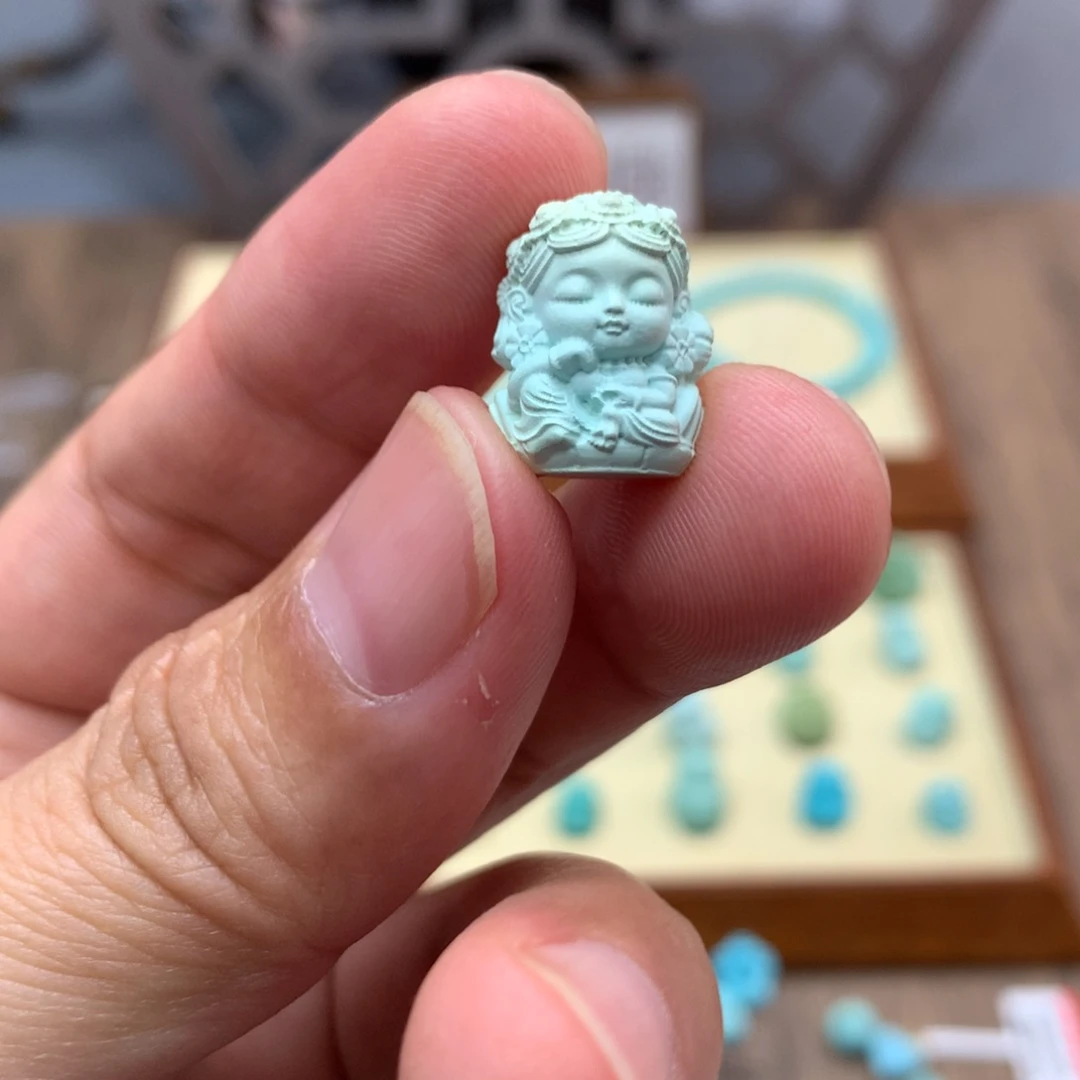 绿松石未镶嵌21配饰