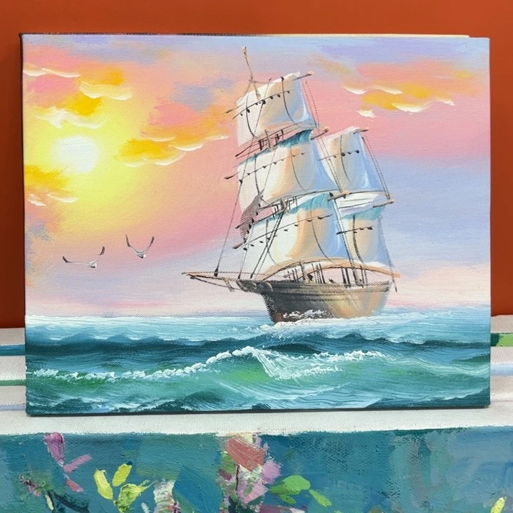 手工手绘精品油画20+25尺寸