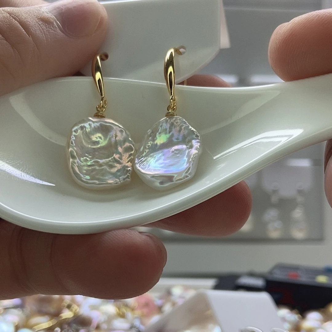 瑞***霞淡水珍珠颈饰银S925镶嵌