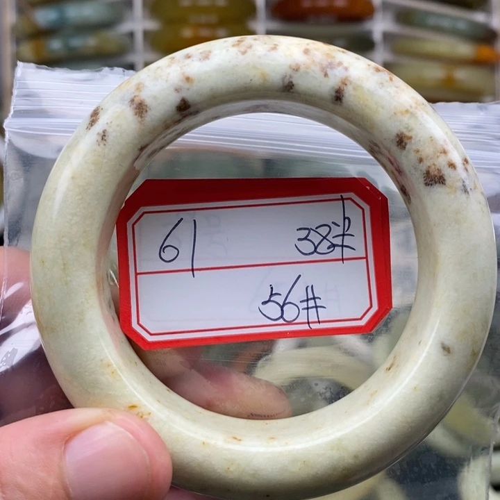 合金蛇纹石玉手链