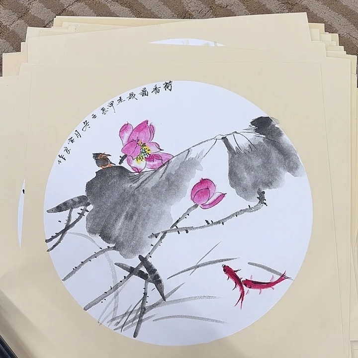 国画花鸟的故事也很38.38