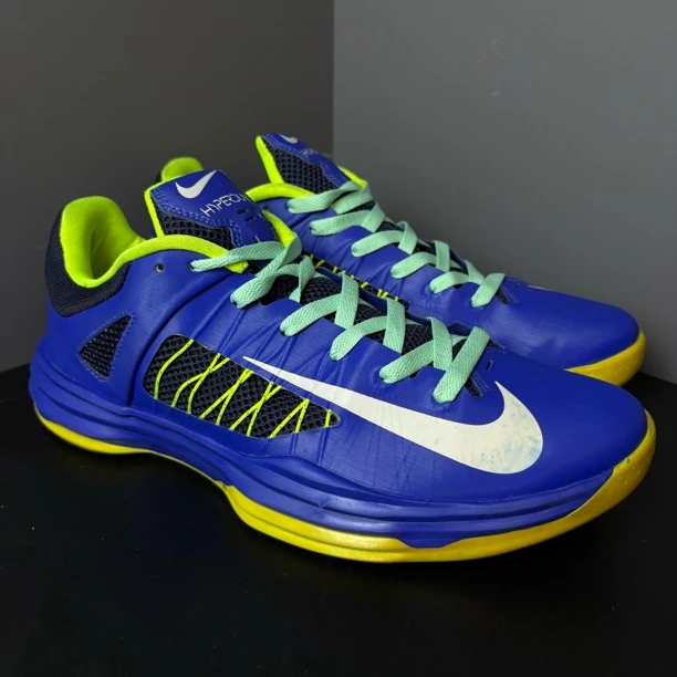 95新 maje 43码 Hyperdunk 篮球鞋 男款 蓝绿 无盒