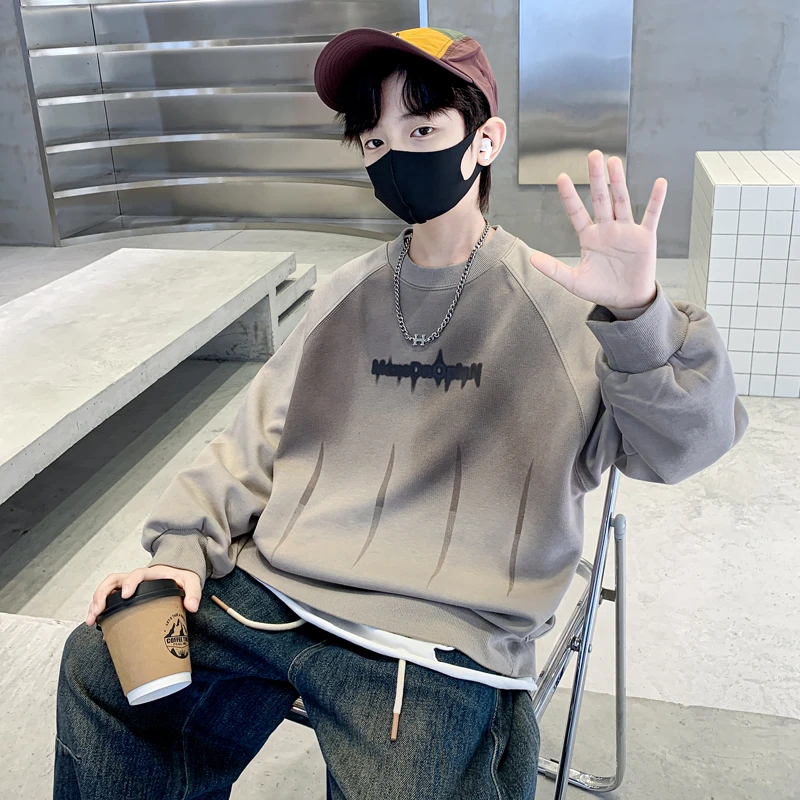 童装男童春装卫衣2025新款儿童春季休闲男孩上衣春秋款衣服中大童