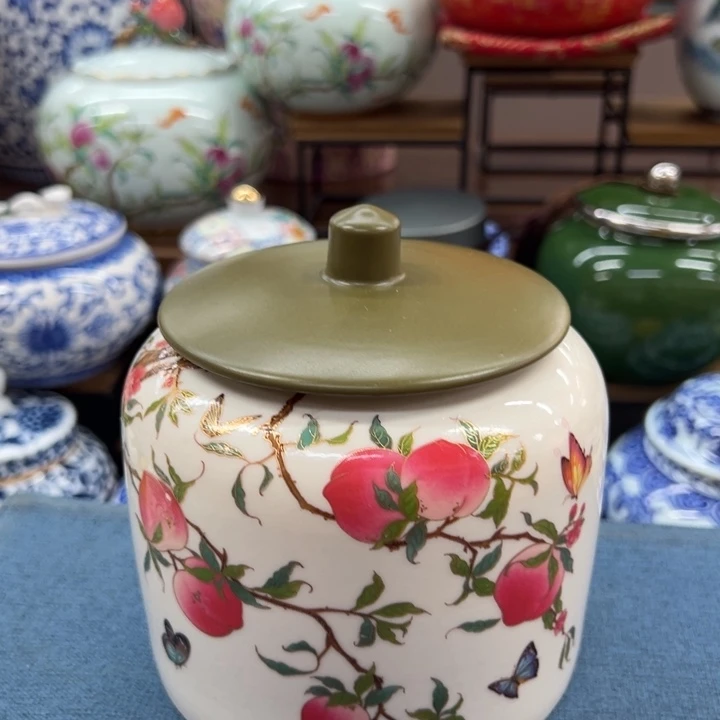瓷片茶叶罐茶叶罐