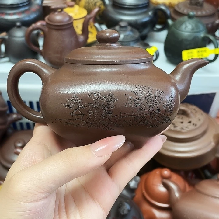 300cc宜兴紫砂壶工艺