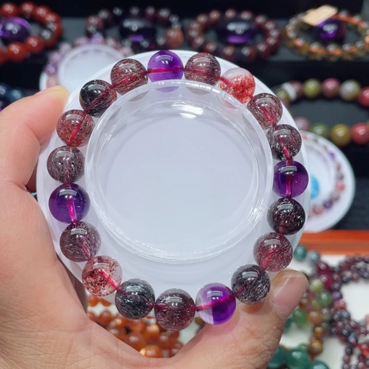 水晶手链未镶嵌超七手链