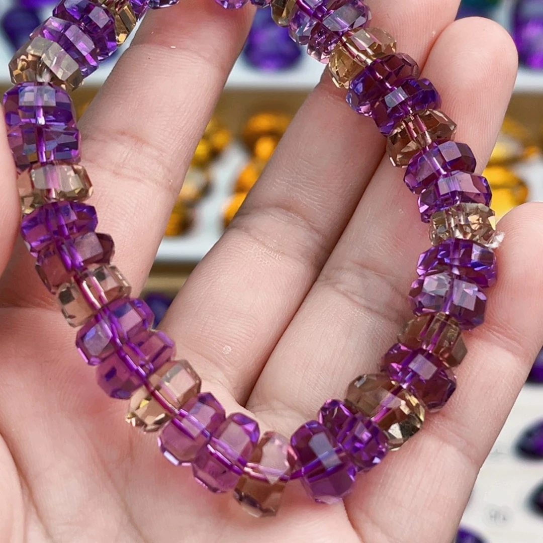 未镶嵌手串水晶天然保真