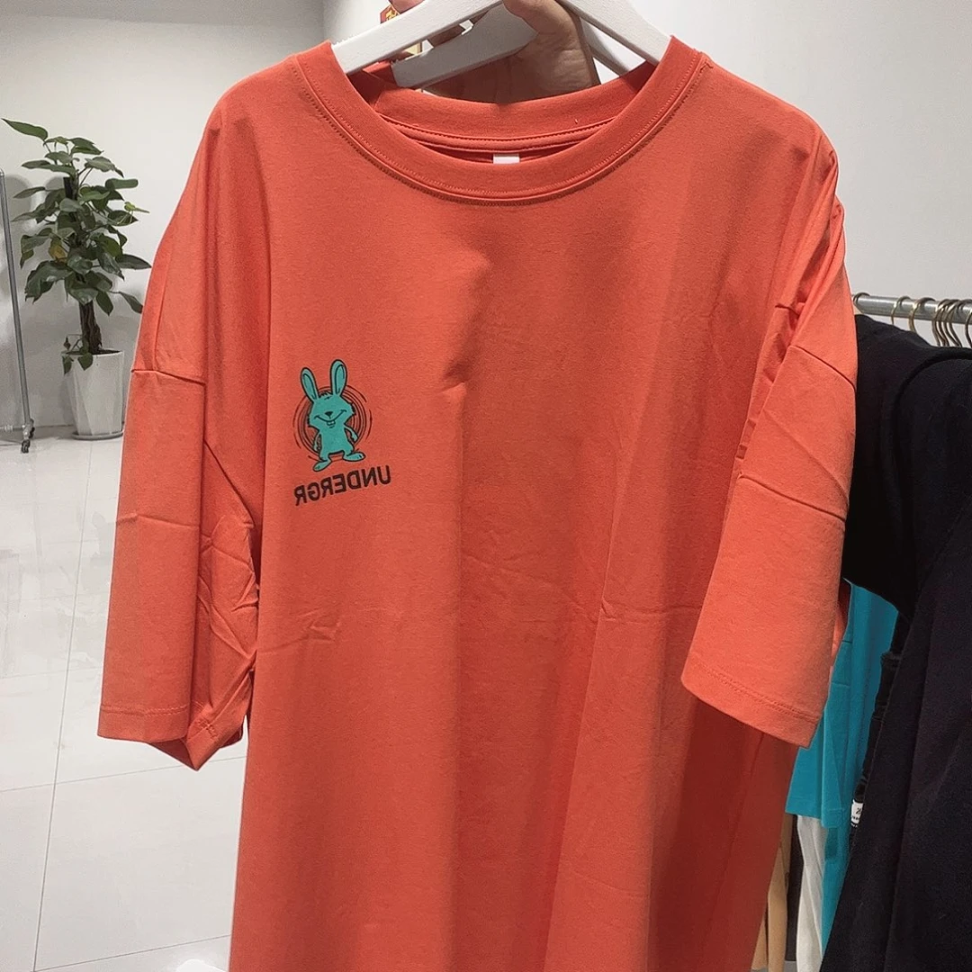 橘色兔子款T恤2xl