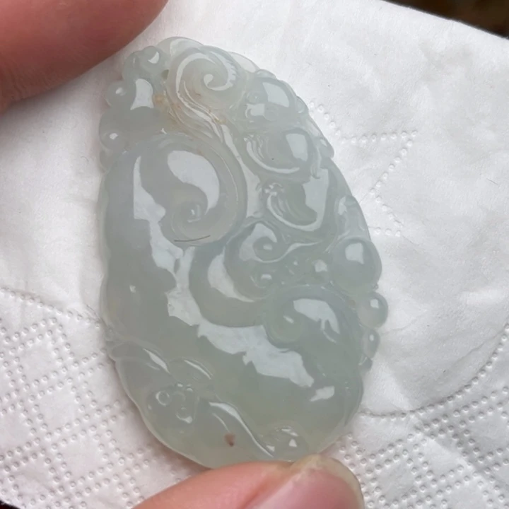 颈饰未镶嵌翡翠如意