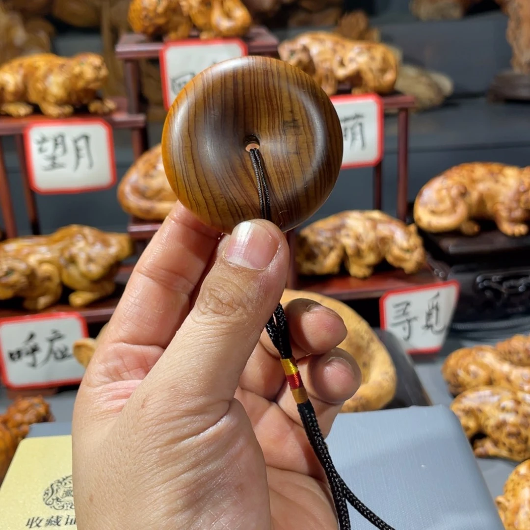 柏木（崖柏）木雕手工把件太行崖柏留疤料