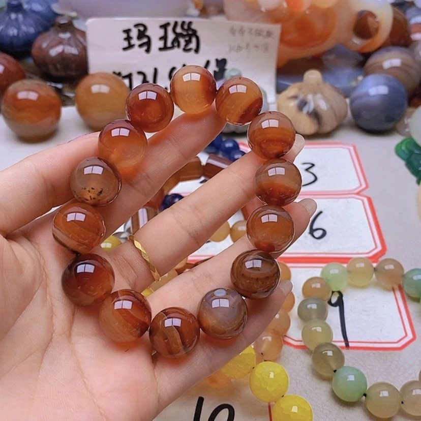 【闪购商品】未镶嵌玛瑙/玉髓珠宝半成品渔*