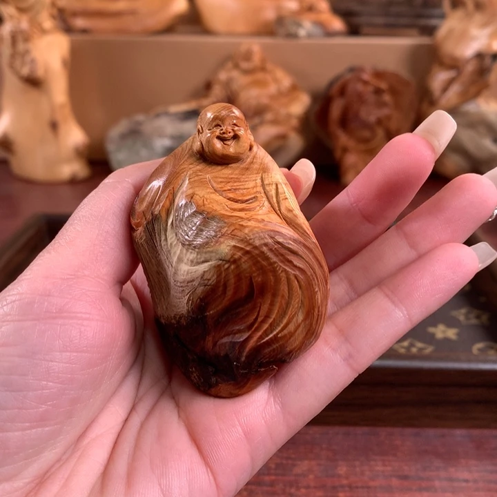 柏木（崖柏）根雕摆件