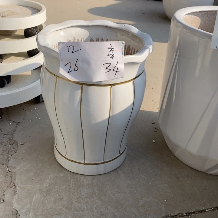 低腰花口白金南瓜中 口26/34