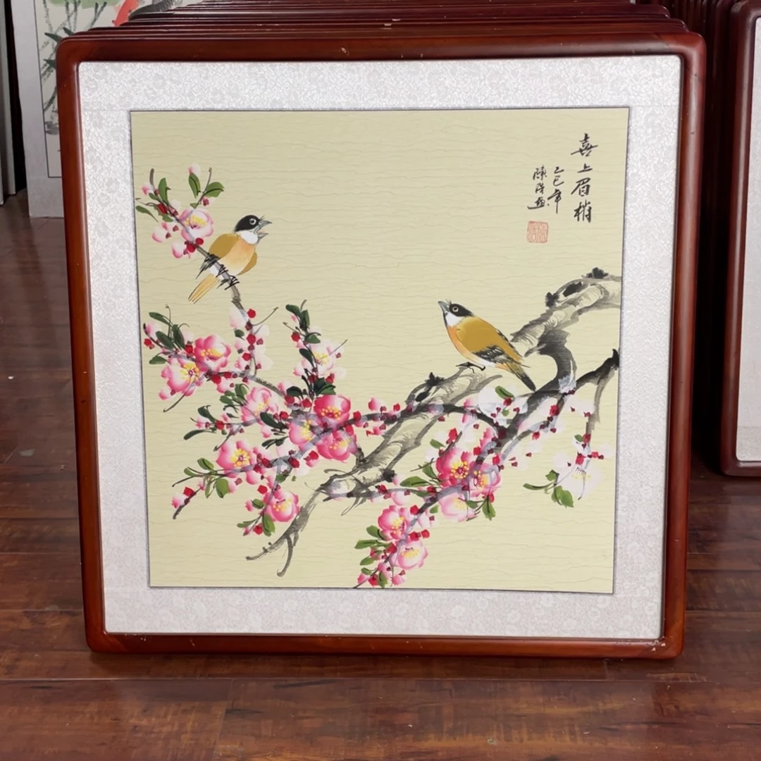 国画带框尺寸63*63厘米