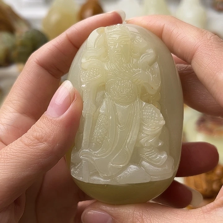 石材古青石不退换关公