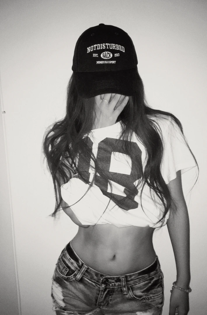 女款修身休闲棉T短款夏季