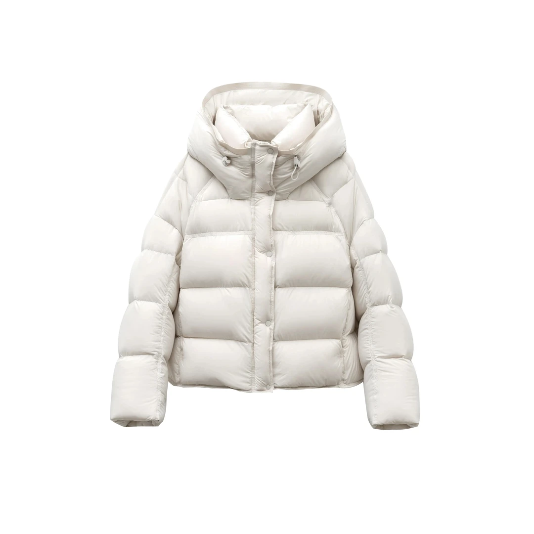 新款韩版时尚短款加厚泡芙羽绒服-88069