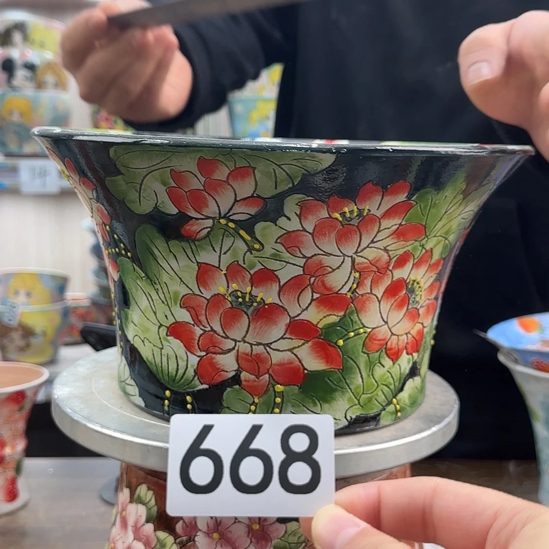 花盆紫砂瑕疵瑕疵668