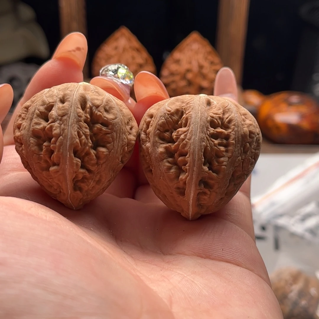 文玩核桃把件关东木子家楸大胖71