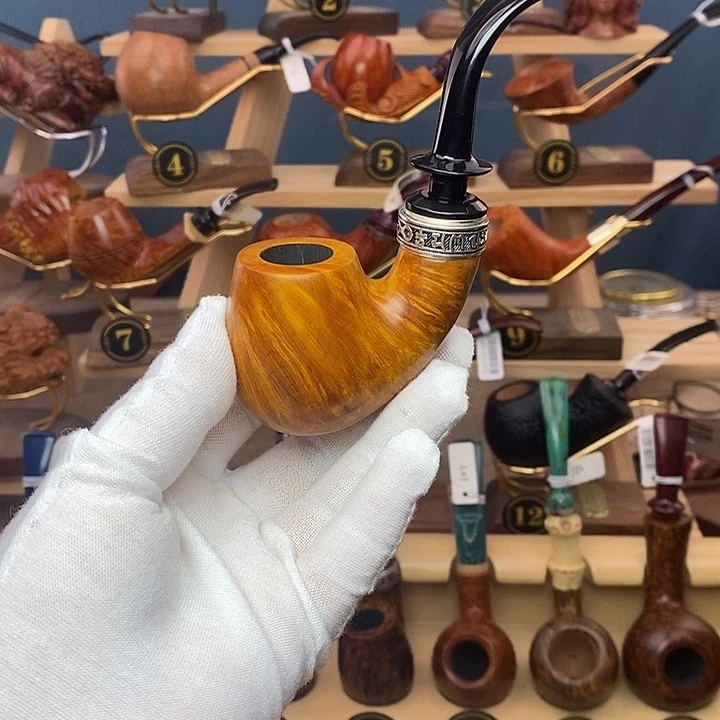 石楠木手工烟斗制作