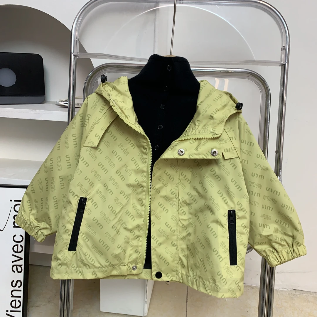 儿童韩版帅气冲锋衣男童潮酷三合一冲锋衣秋冬款个性时尚休闲外套