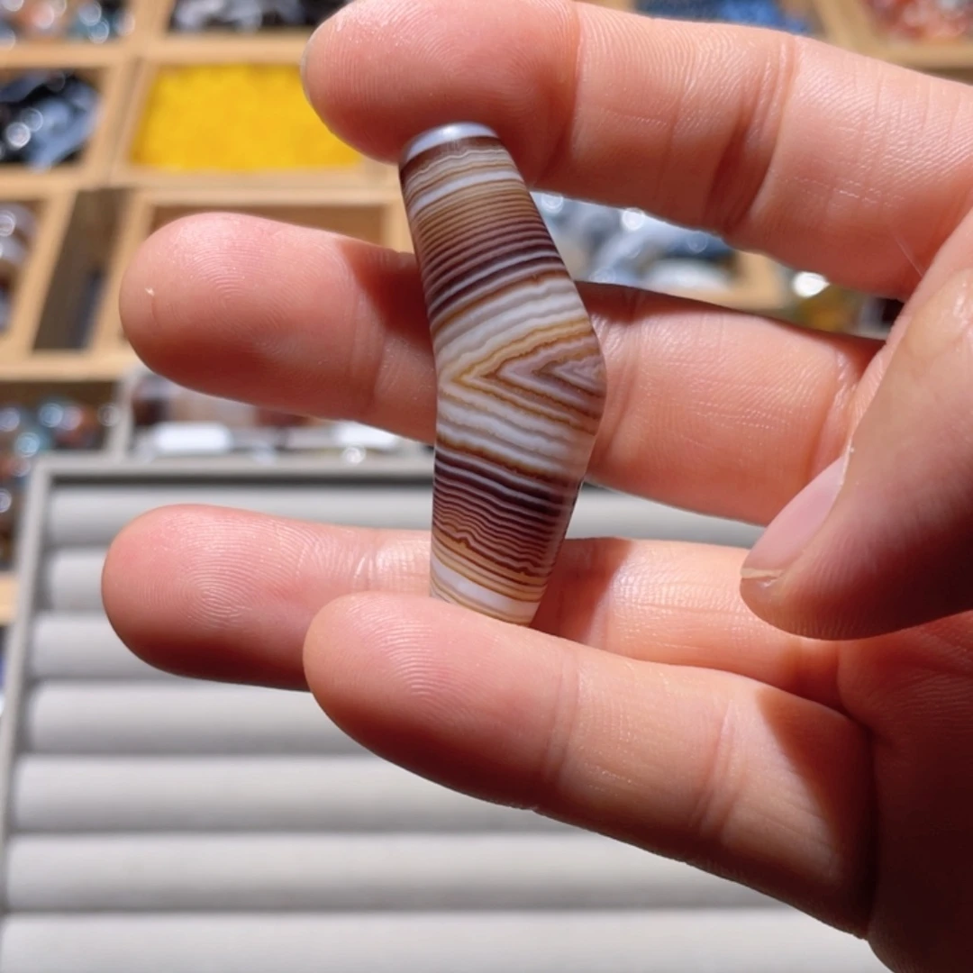 未镶嵌玛瑙/玉髓珠宝半成品