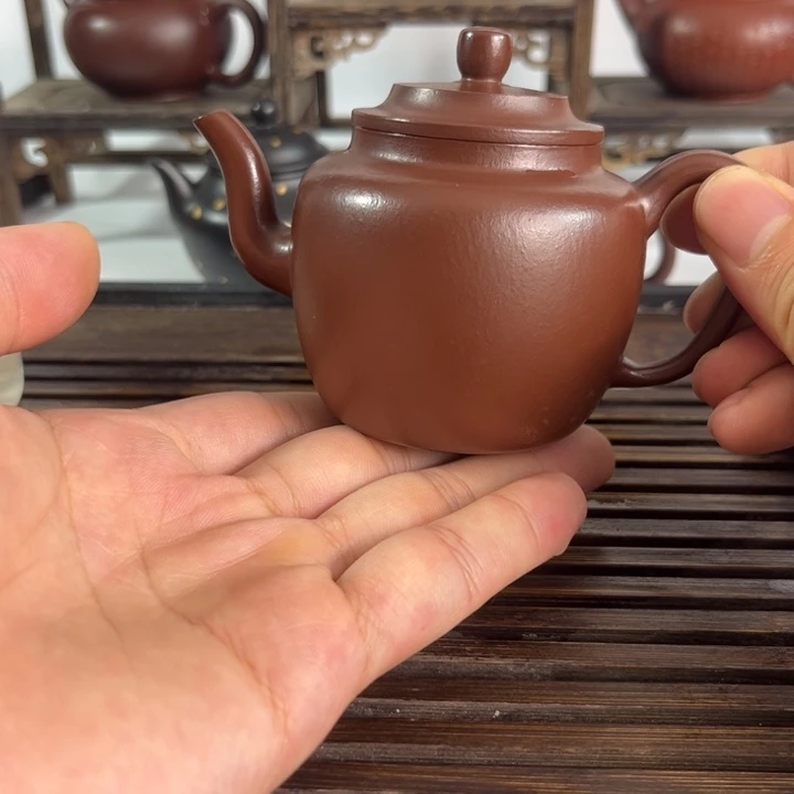 茶壶紫砂原矿紫砂手工制作