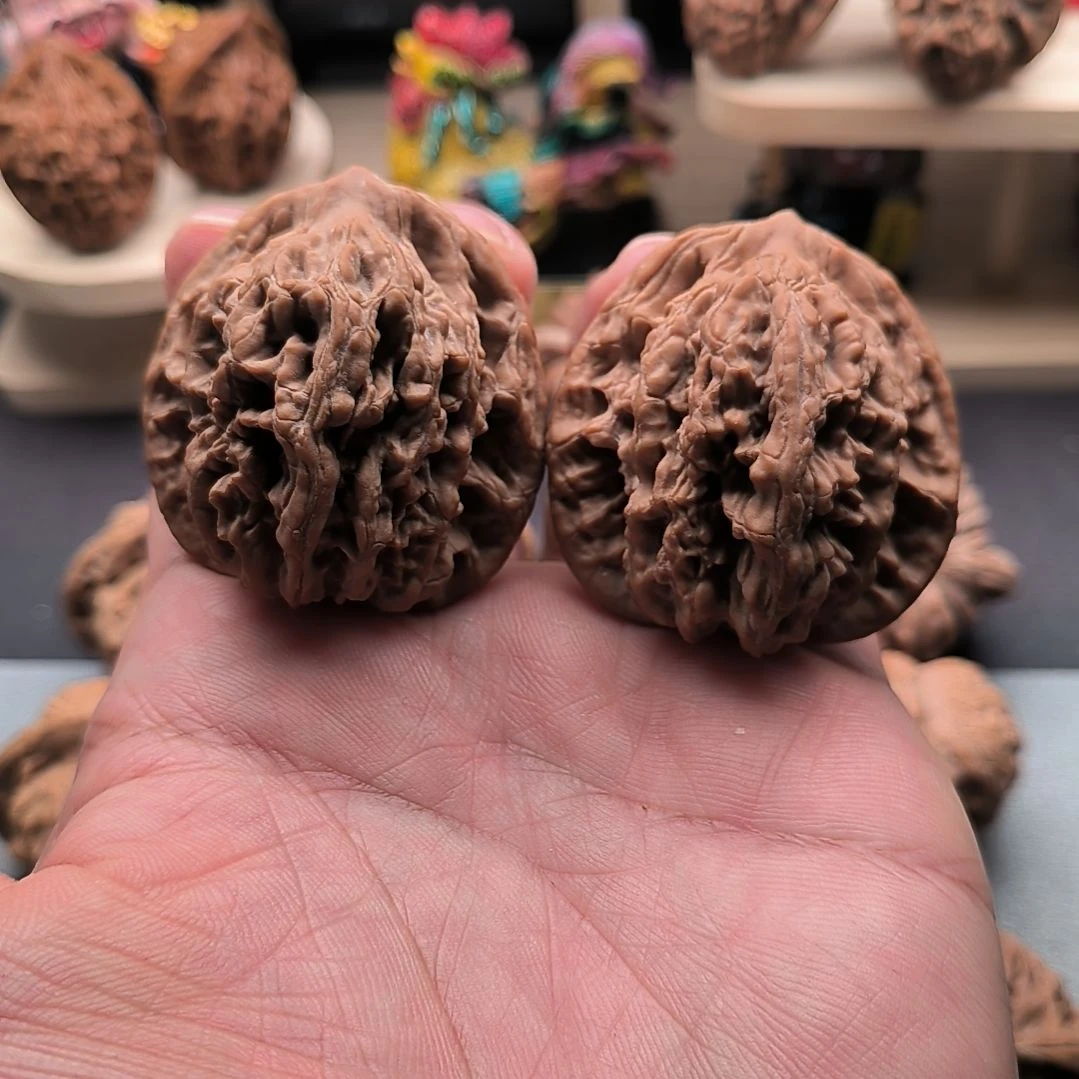 三****文玩核桃吊坠虎头福利