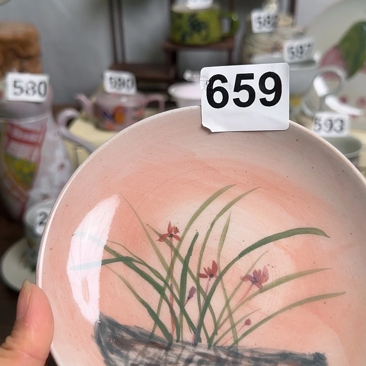 杯子659 景德镇手工手绘