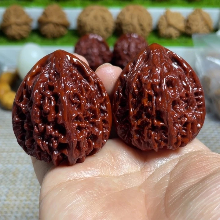 文玩核桃把件39野鸡心