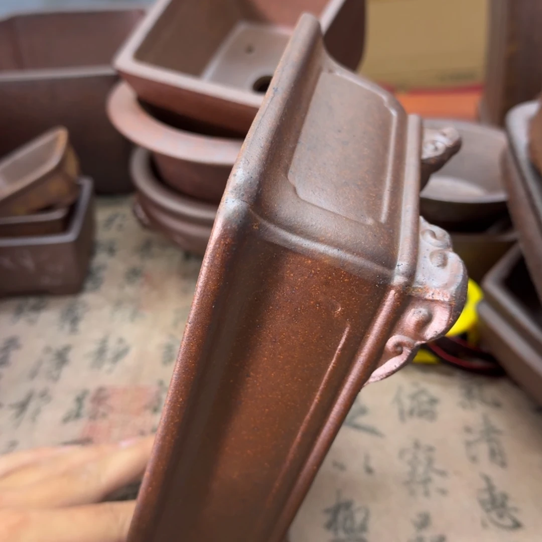 紫砂花盆5**3宜兴紫砂正品