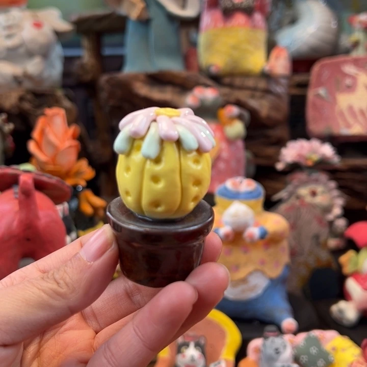 s***y陶摆件小镇青花明天有新品