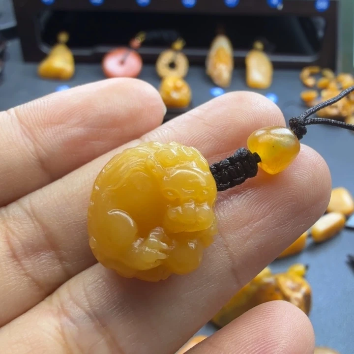 田黄石田黄石挂件