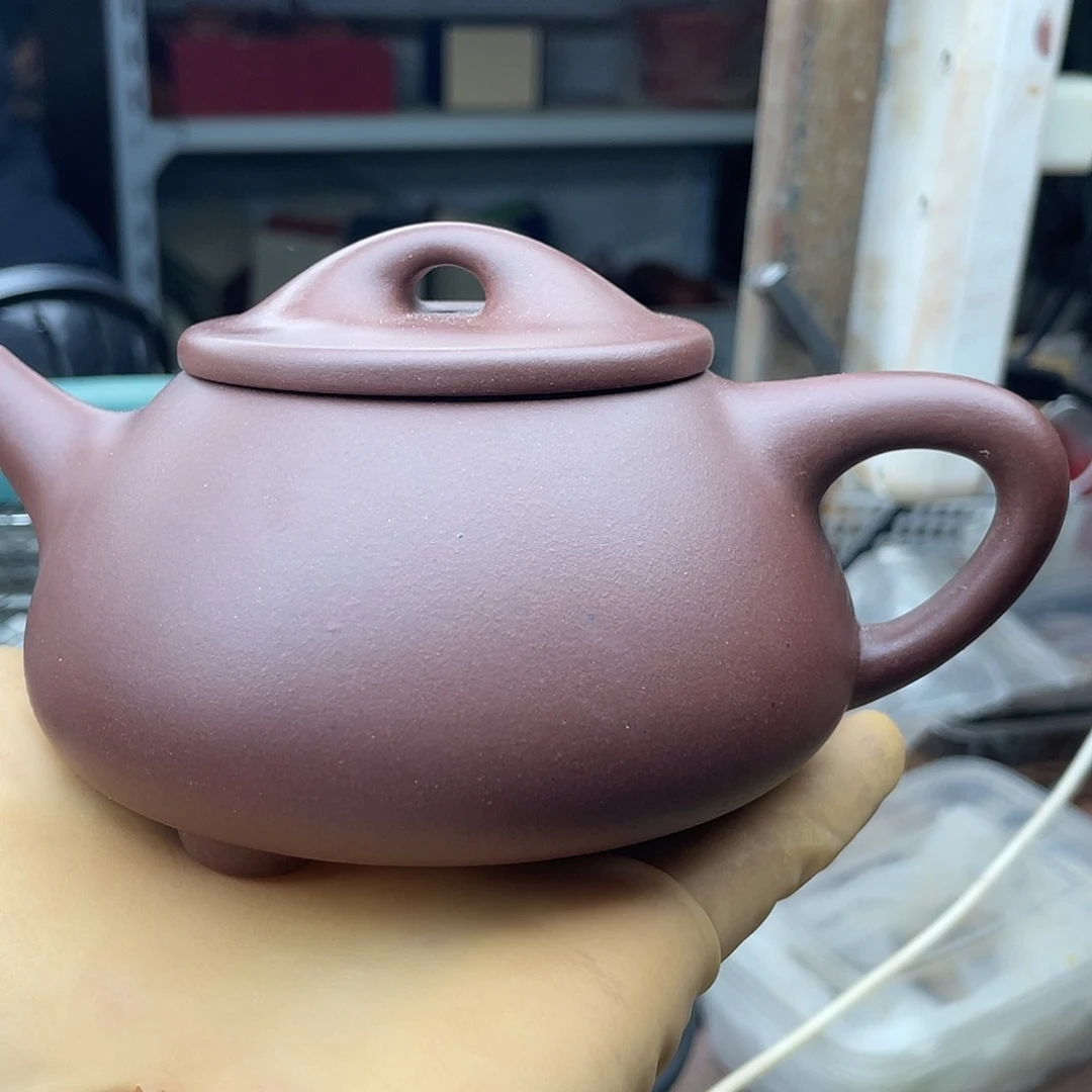 老紫泥精工半手景舟瓢320 c c